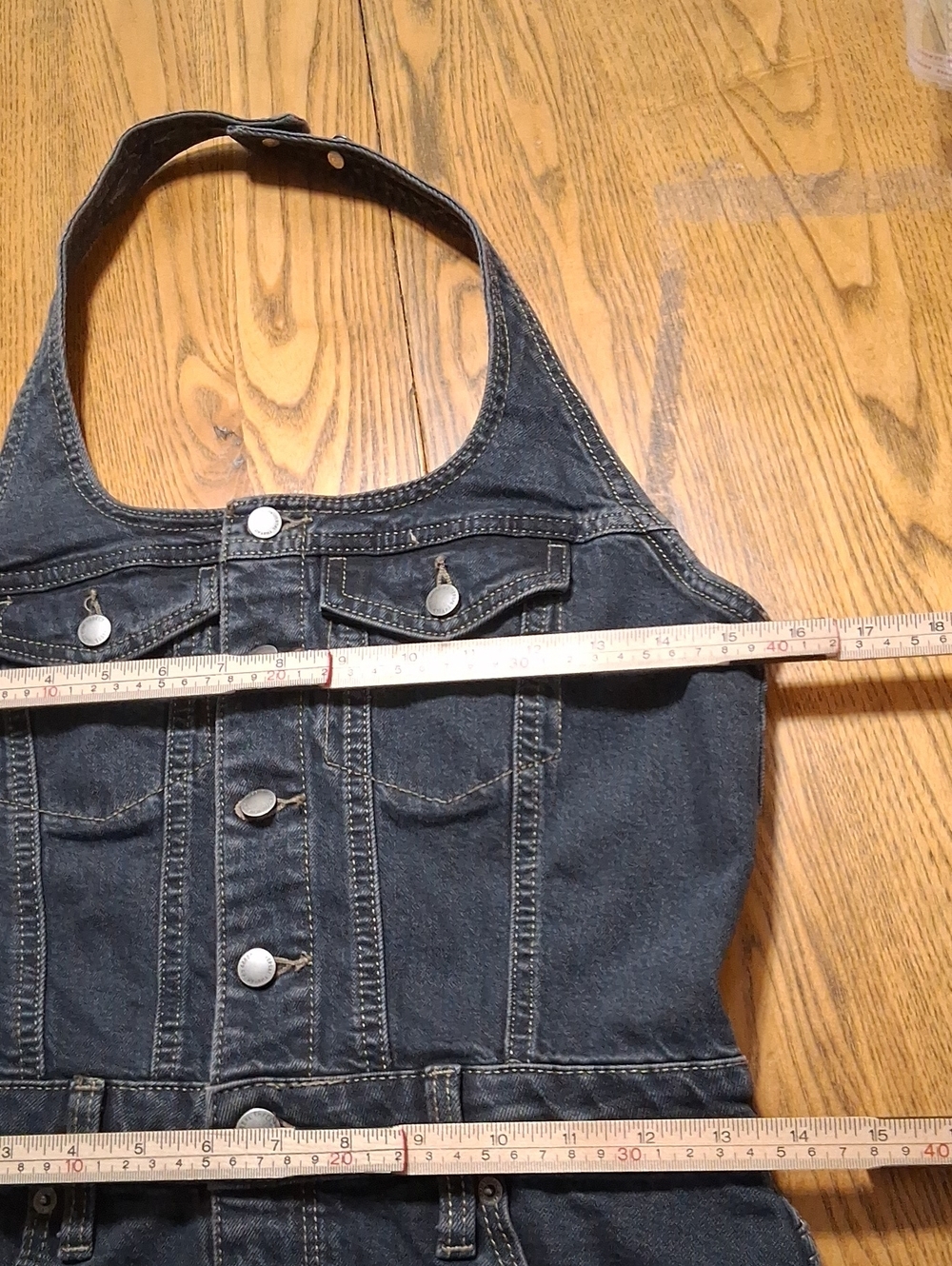 UNIVERSAL THREAD Jeans Dress Womens Denim 4 DARK BLUE Preowned Used - Picture 2 of 8
